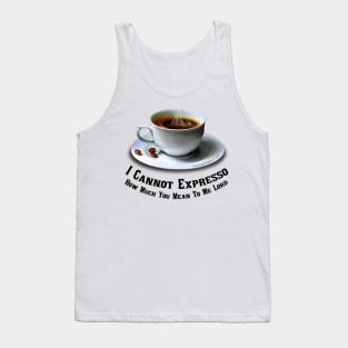 I Love Coffee And The Lord Tank Top